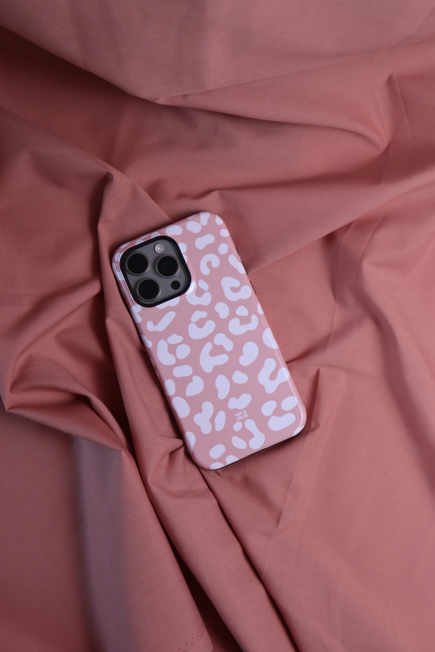 Cheetah Girl in Blush iPhone Case - Aura Shell