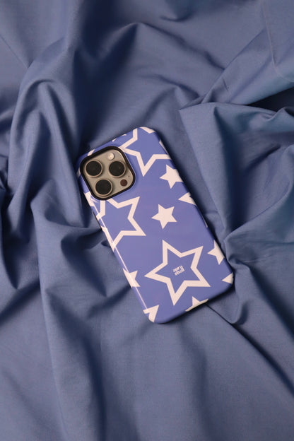 Stars in Denim iPhone Case - Aura Shell