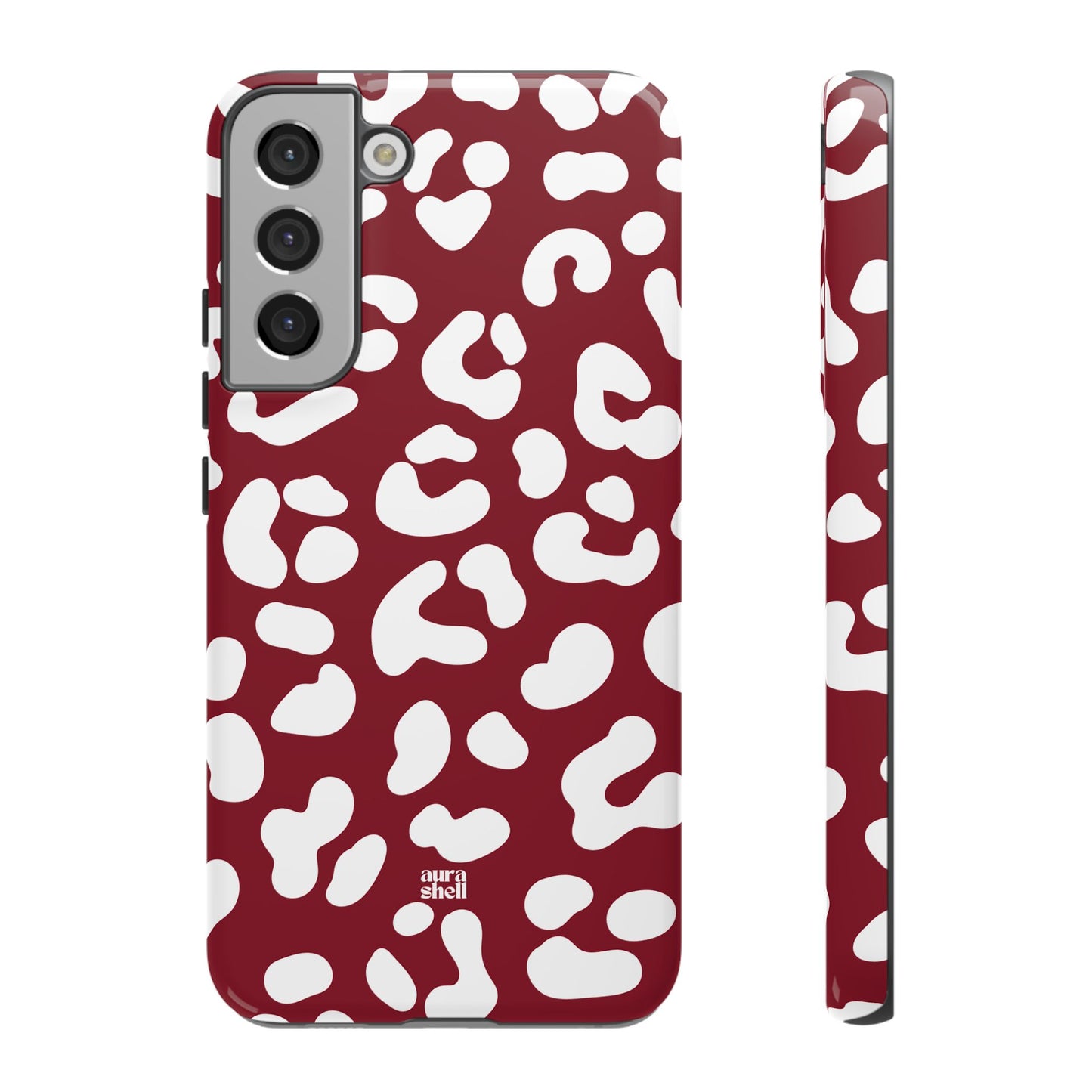 Cheetah Girl in Red Wine Samsung Galaxy Case