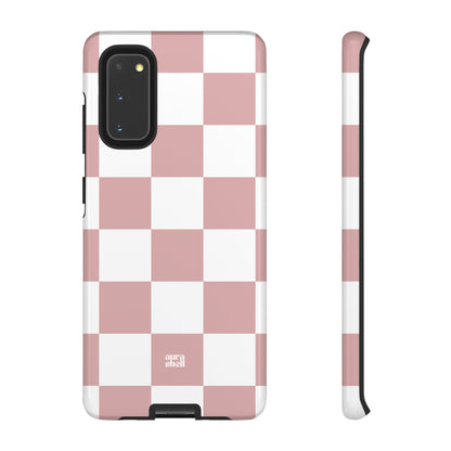 Checkers in Blush Samsung Galaxy Case