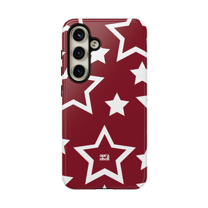 Stars in Red Wine Samsung Galaxy Case