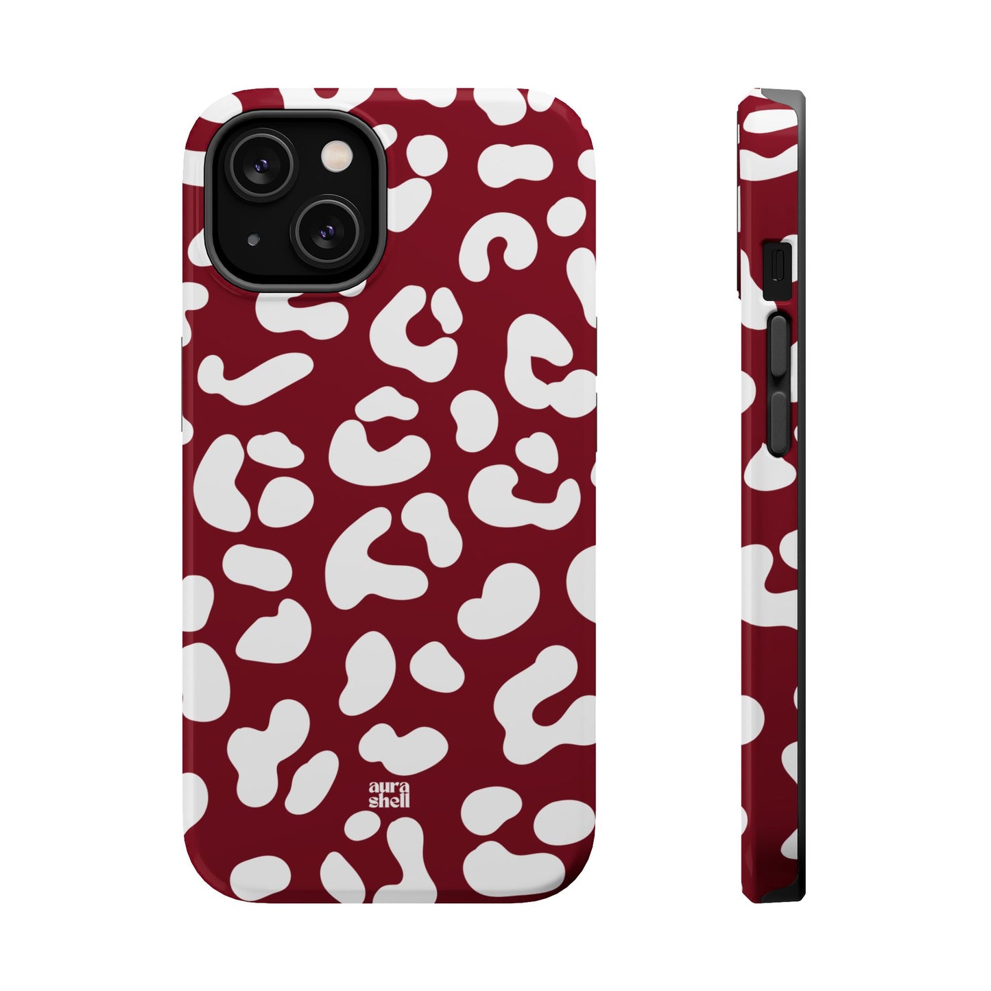 Shop Aura Shell Dual Layer Protective Cute Glossy Finish iPhone Case