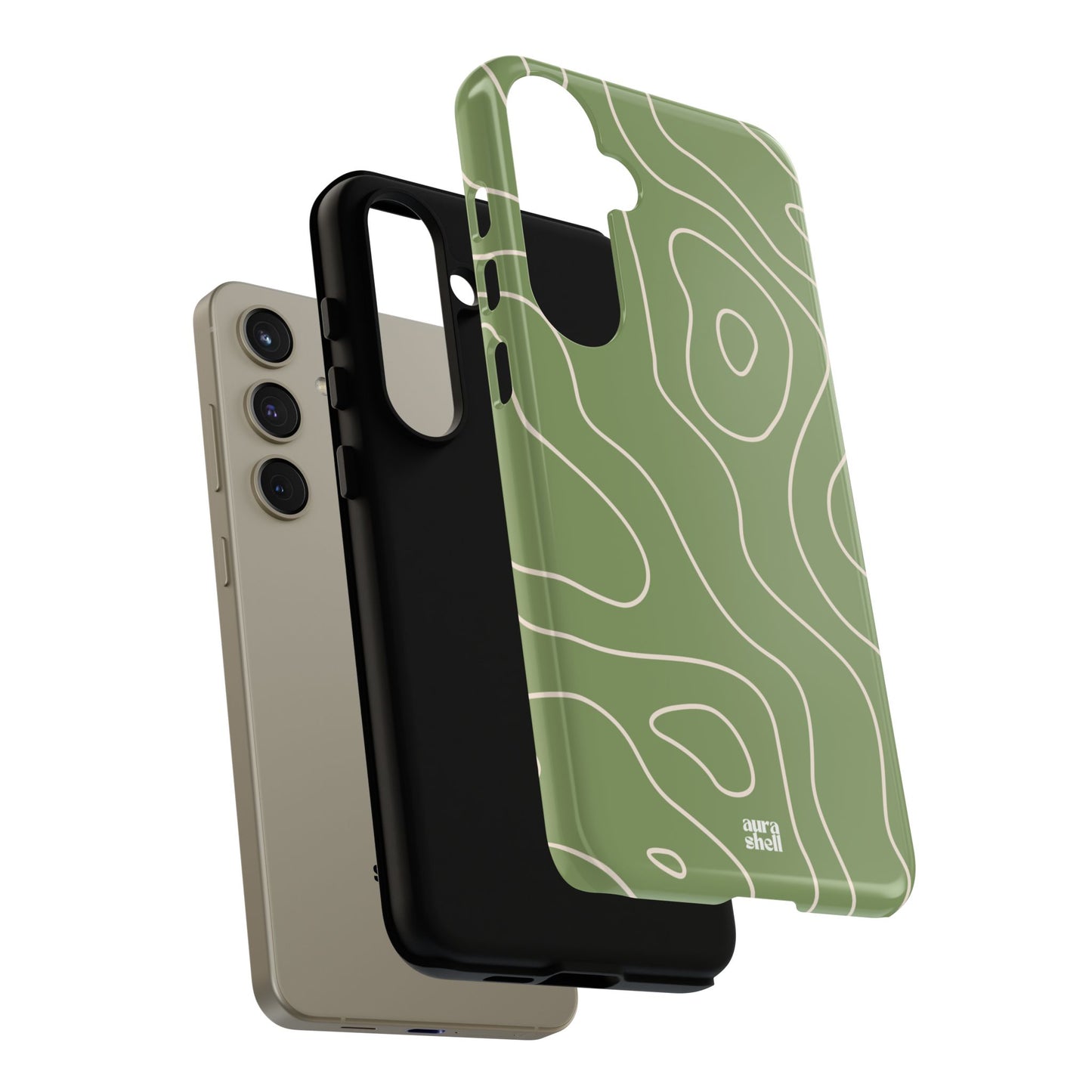 Minimalist in Matcha Samsung Galaxy Case