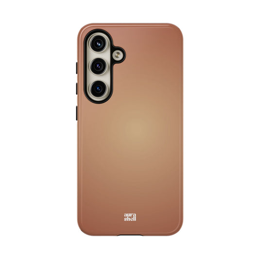 Aura in Terracotta Samsung Galaxy Case