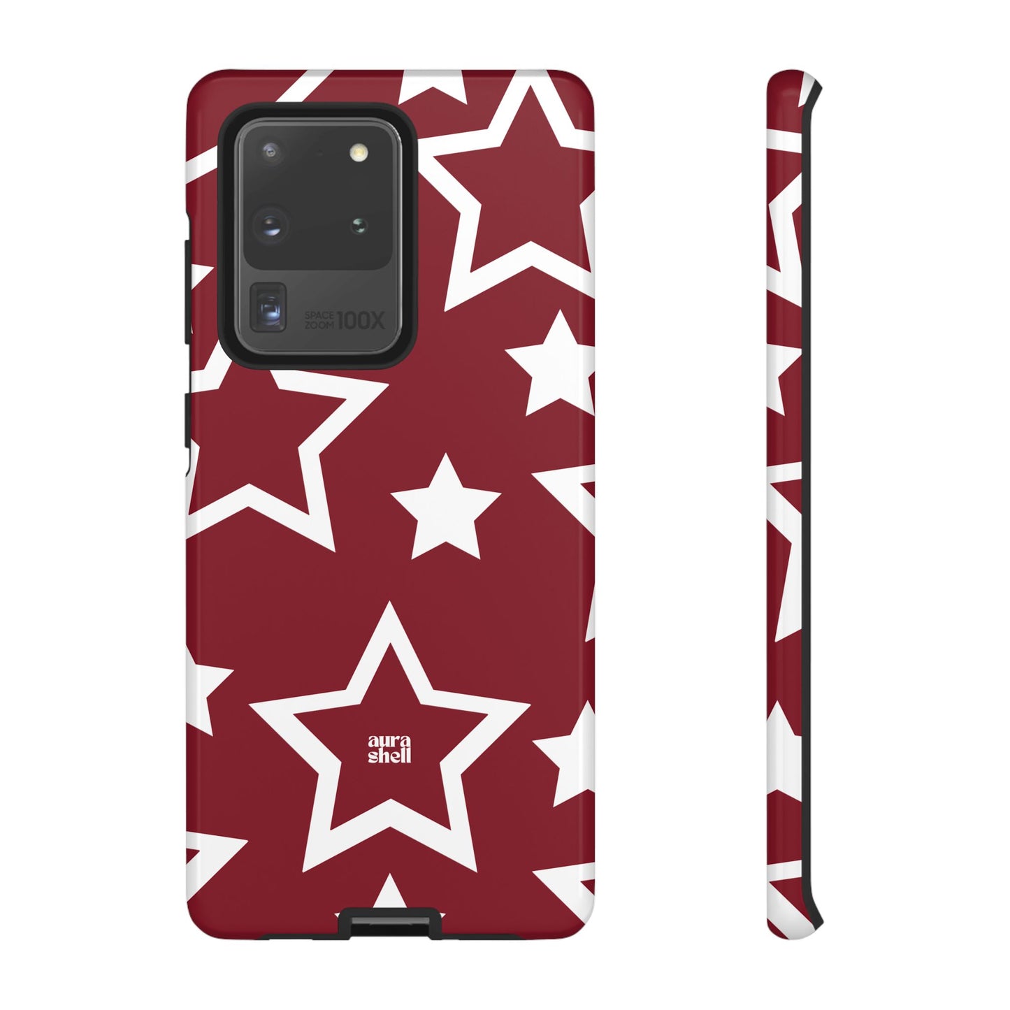 Stars in Red Wine Samsung Galaxy Case