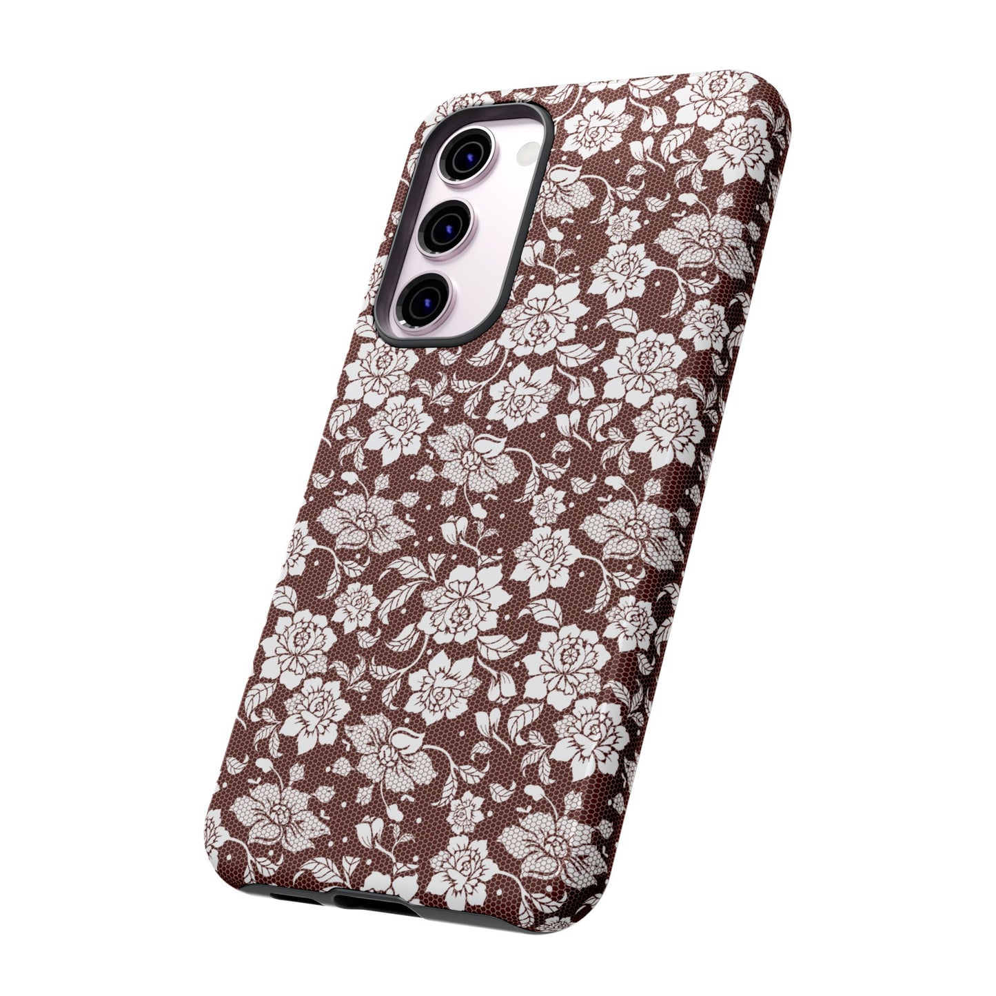 Lacey in Black Coffee Samsung Galaxy Case