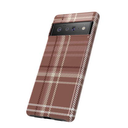 Plaid in Hazelnut Mocha Google Pixel Case