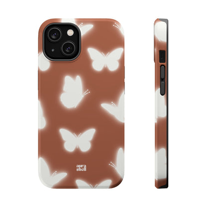 Shop Aura Shell Dual Layer Protective Cute Glossy Finish iPhone Case