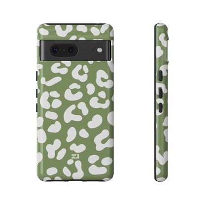 Cheetah Girl in Matcha Google Pixel Case