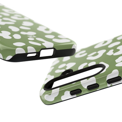 Cheetah Girl in Matcha Samsung Galaxy Case