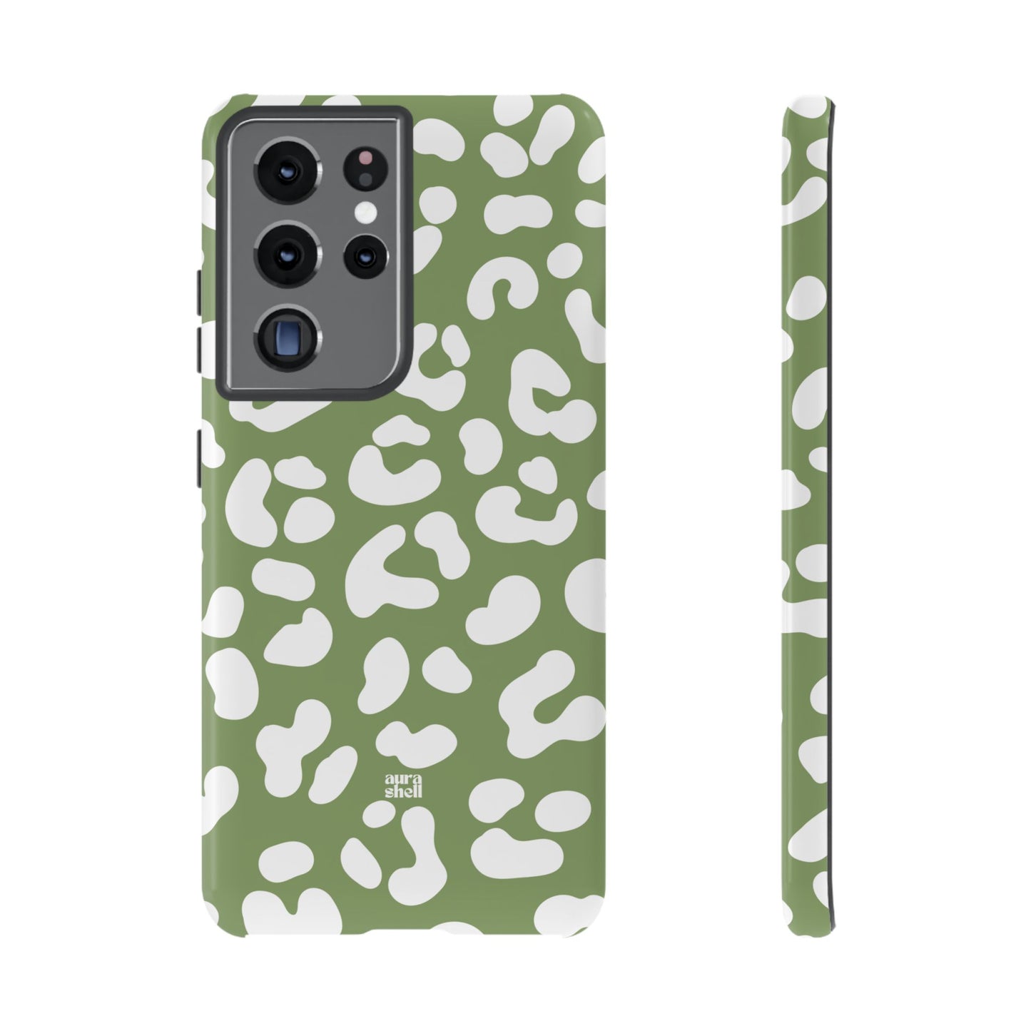 Cheetah Girl in Matcha Samsung Galaxy Case