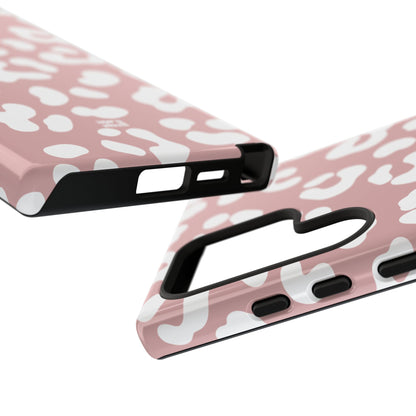 Cheetah Girl in Blush Samsung Galaxy Case