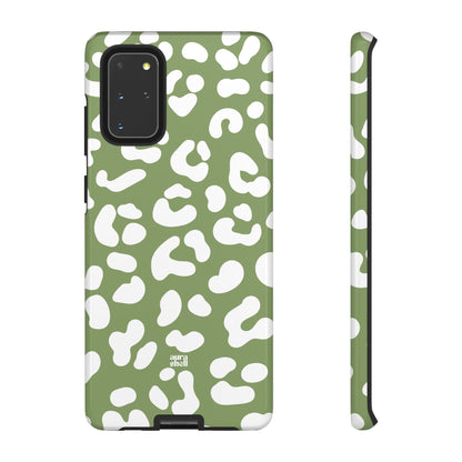 Cheetah Girl in Matcha Samsung Galaxy Case