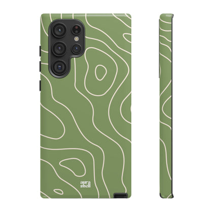 Minimalist in Matcha Samsung Galaxy Case