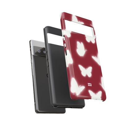 Butterflies in Red Wine Google Pixel Case