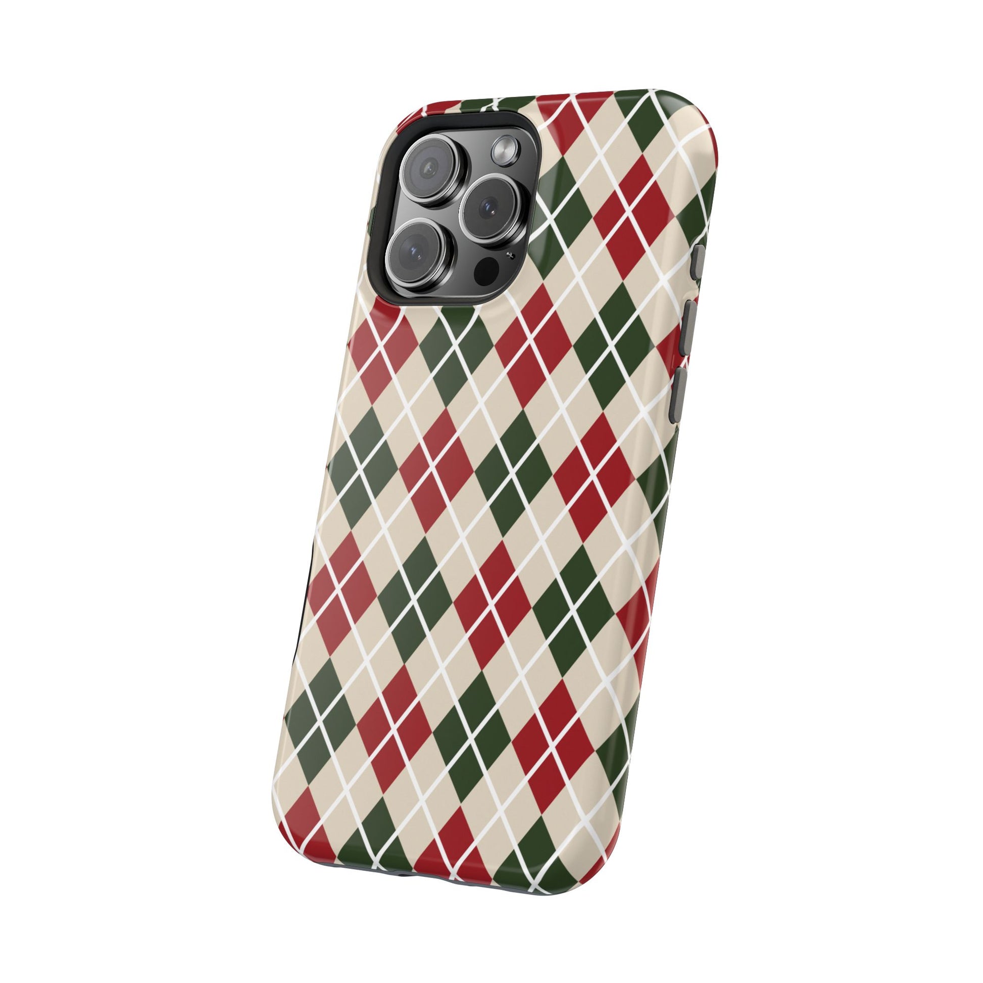 Merry Plaid iPhone Case - Aura Shell