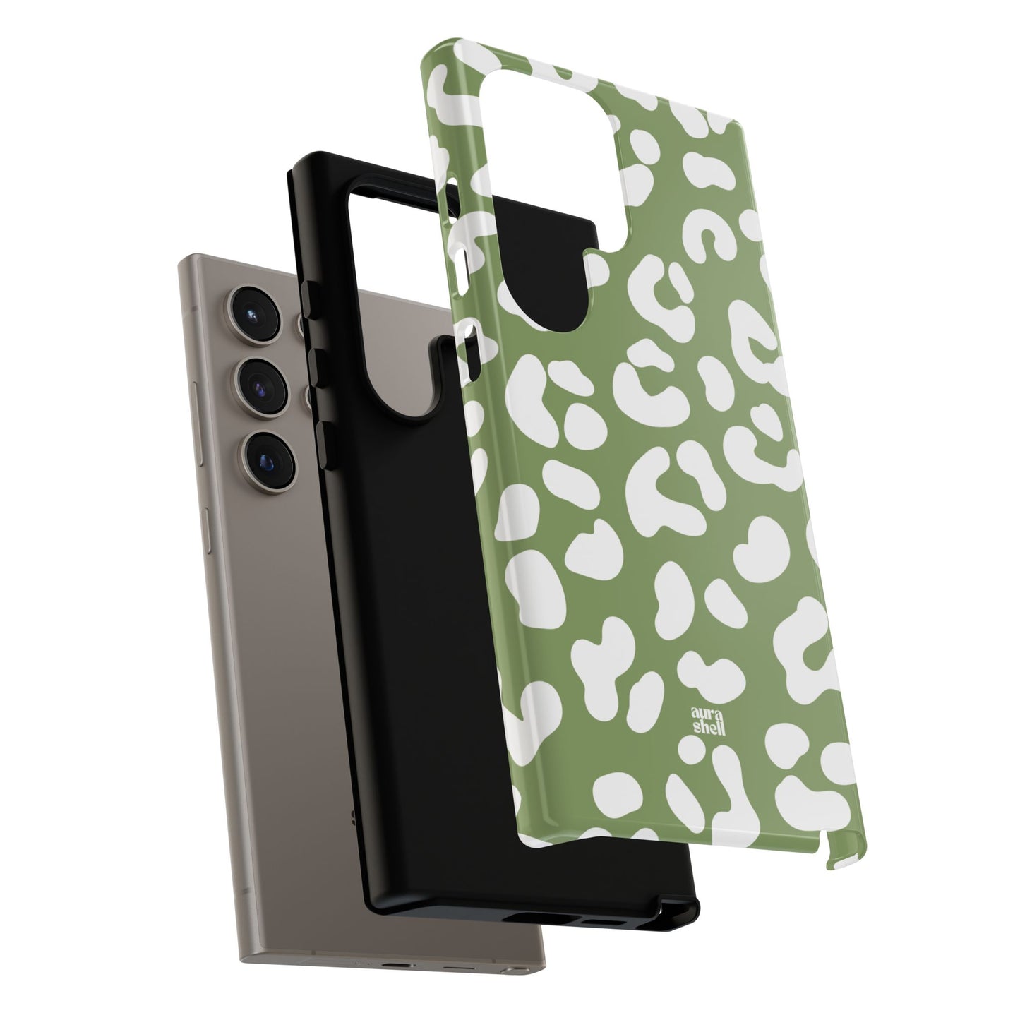 Cheetah Girl in Matcha Samsung Galaxy Case