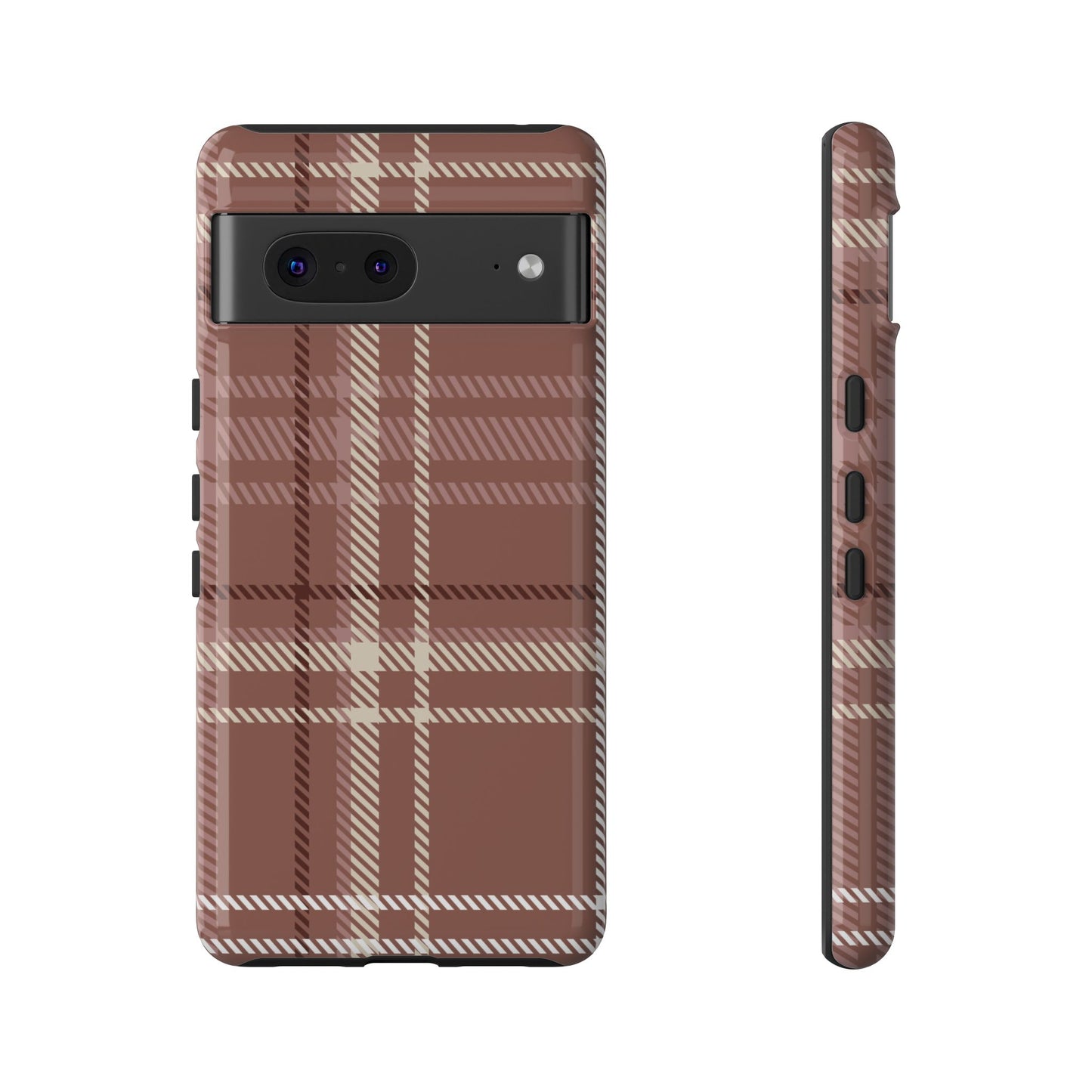 Plaid in Hazelnut Mocha Google Pixel Case