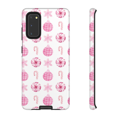 Pink Christmas Samsung Galaxy Phone Case - Aura Shell