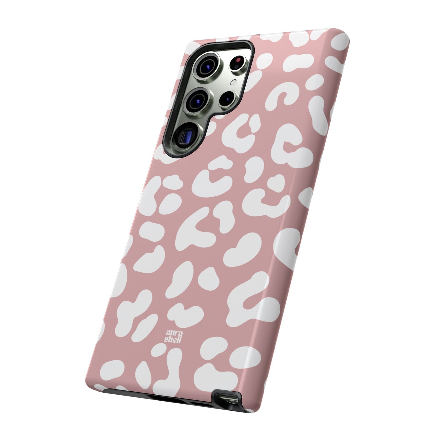 Cheetah Girl in Blush Samsung Galaxy Case