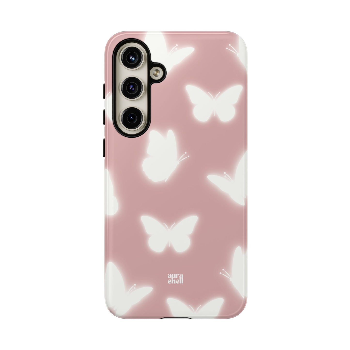 Butterflies in Blush Samsung Galaxy Case