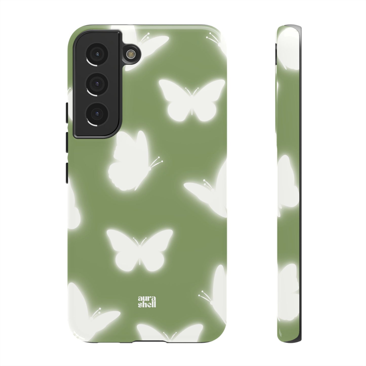 Butterflies in Matcha Samsung Galaxy Case