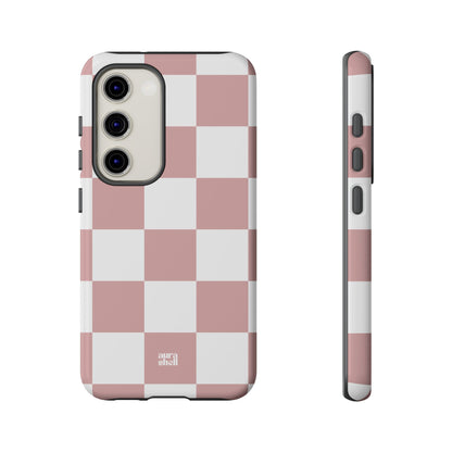 Checkers in Blush Samsung Galaxy Case