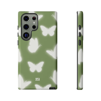 Butterflies in Matcha Samsung Galaxy Case