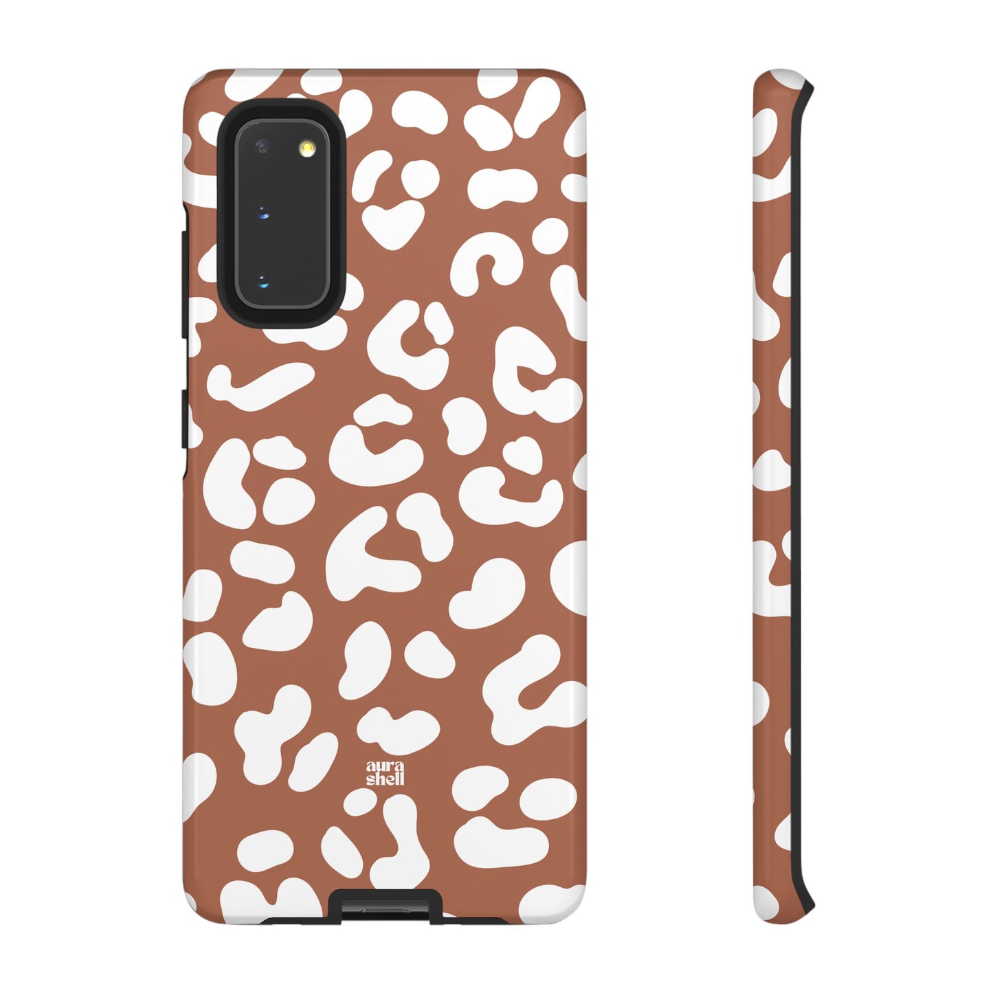 Cheetah Girl in Terracotta Samsung Galaxy Case