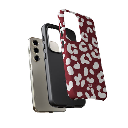 Cheetah Girl in Red Wine Samsung Galaxy Case