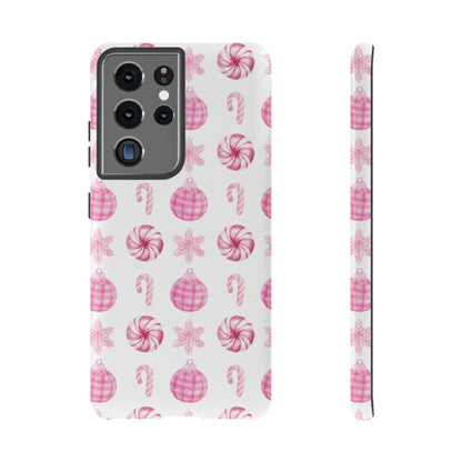 Pink Christmas Samsung Galaxy Phone Case - Aura Shell