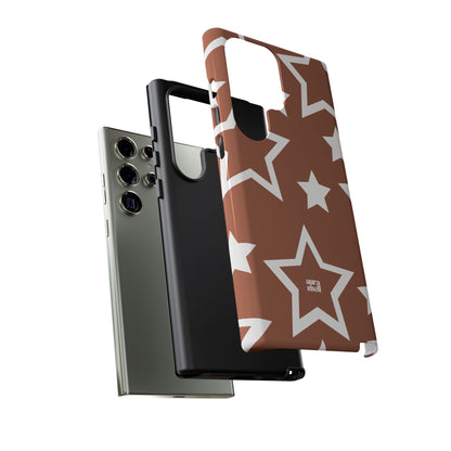 Stars in Terracotta Samsung Galaxy Case