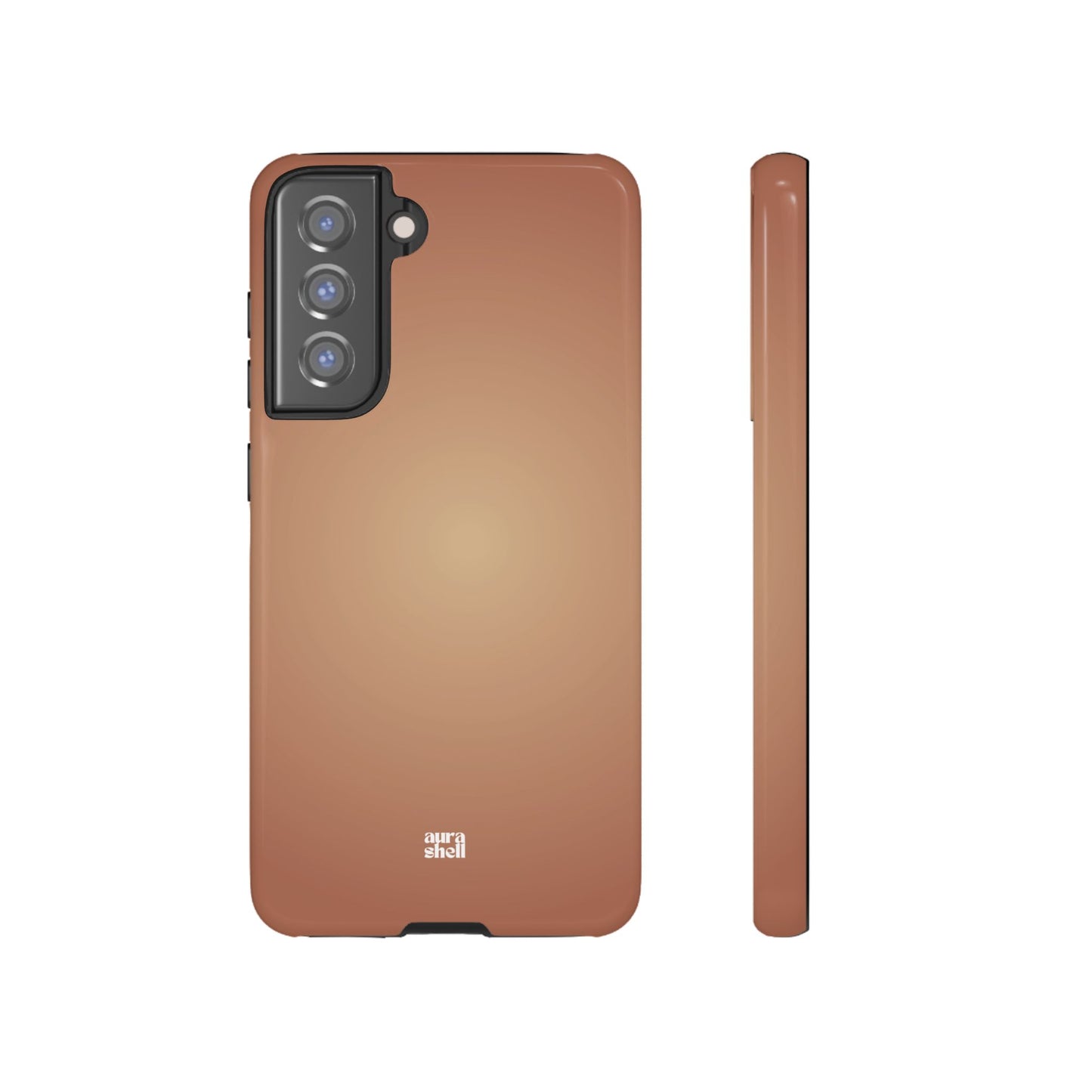 Aura in Terracotta Samsung Galaxy Case