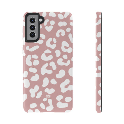 Cheetah Girl in Blush Samsung Galaxy Case