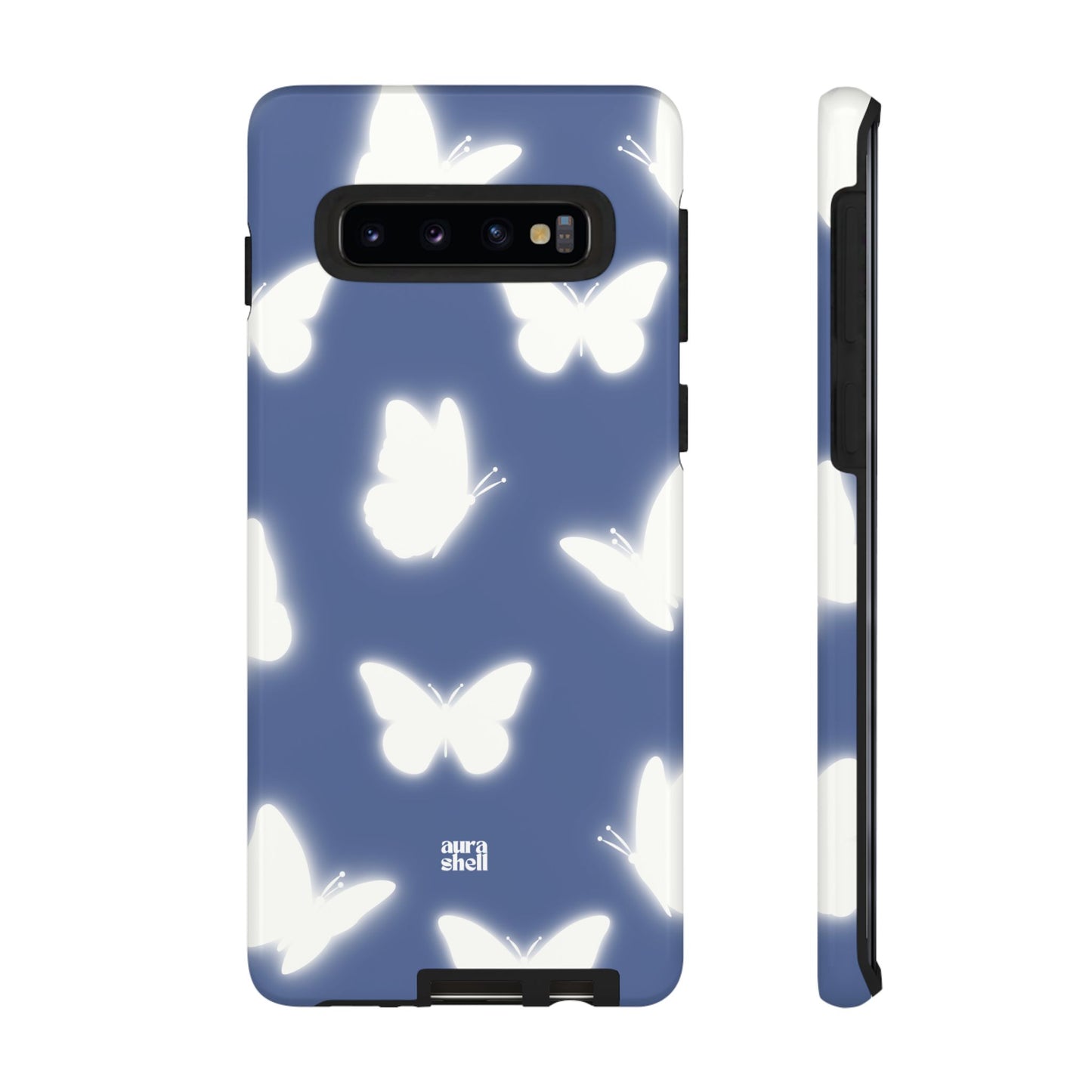 Butterflies in Denim Samsung Galaxy Case