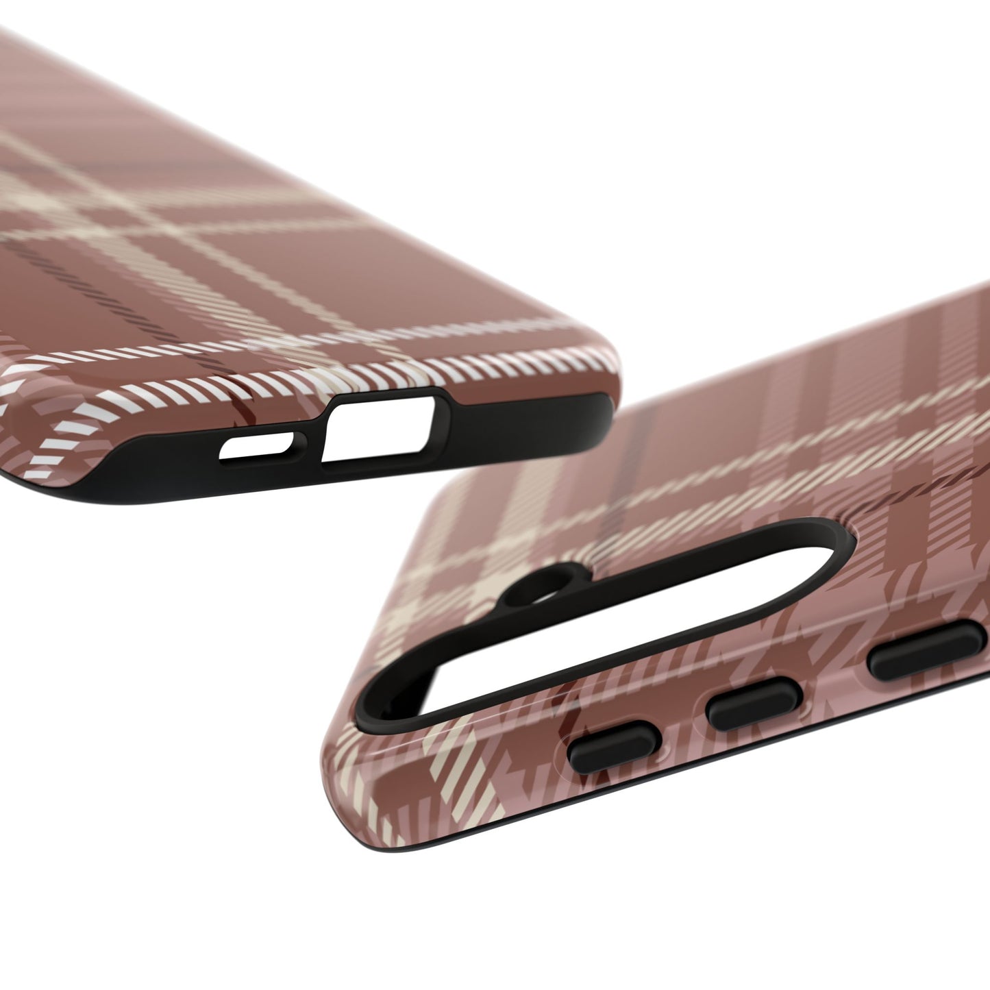 Plaid in Hazelnut Mocha Samsung Galaxy Case