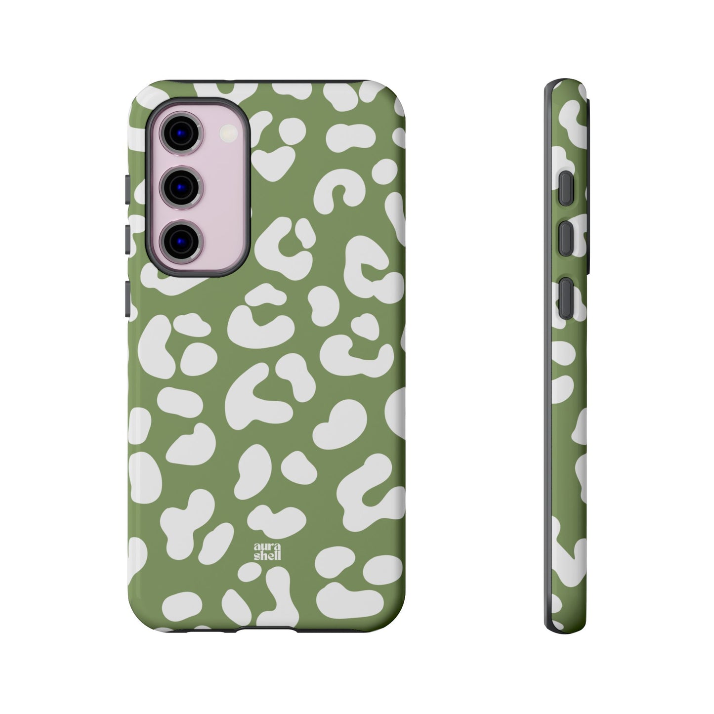 Cheetah Girl in Matcha Samsung Galaxy Case