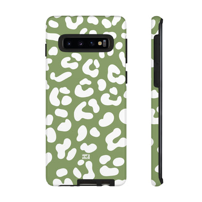 Cheetah Girl in Matcha Samsung Galaxy Case