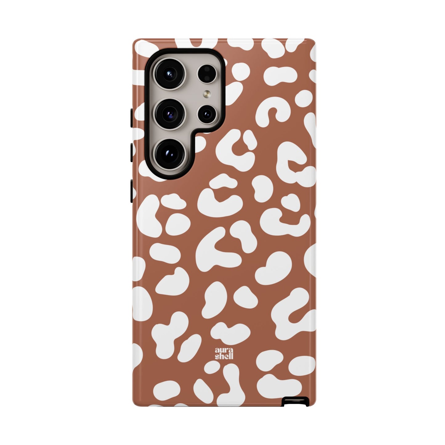 Cheetah Girl in Terracotta Samsung Galaxy Case