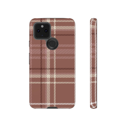 Plaid in Hazelnut Mocha Google Pixel Case