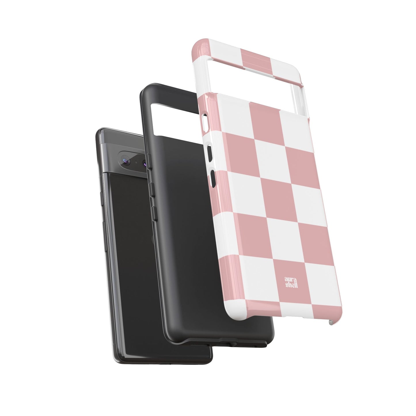 Checkers in Blush Google Pixel Case