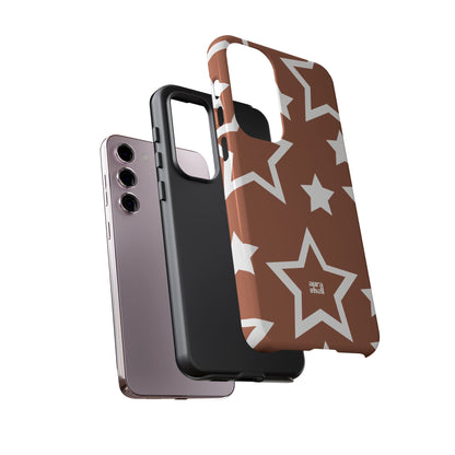 Stars in Terracotta Samsung Galaxy Case