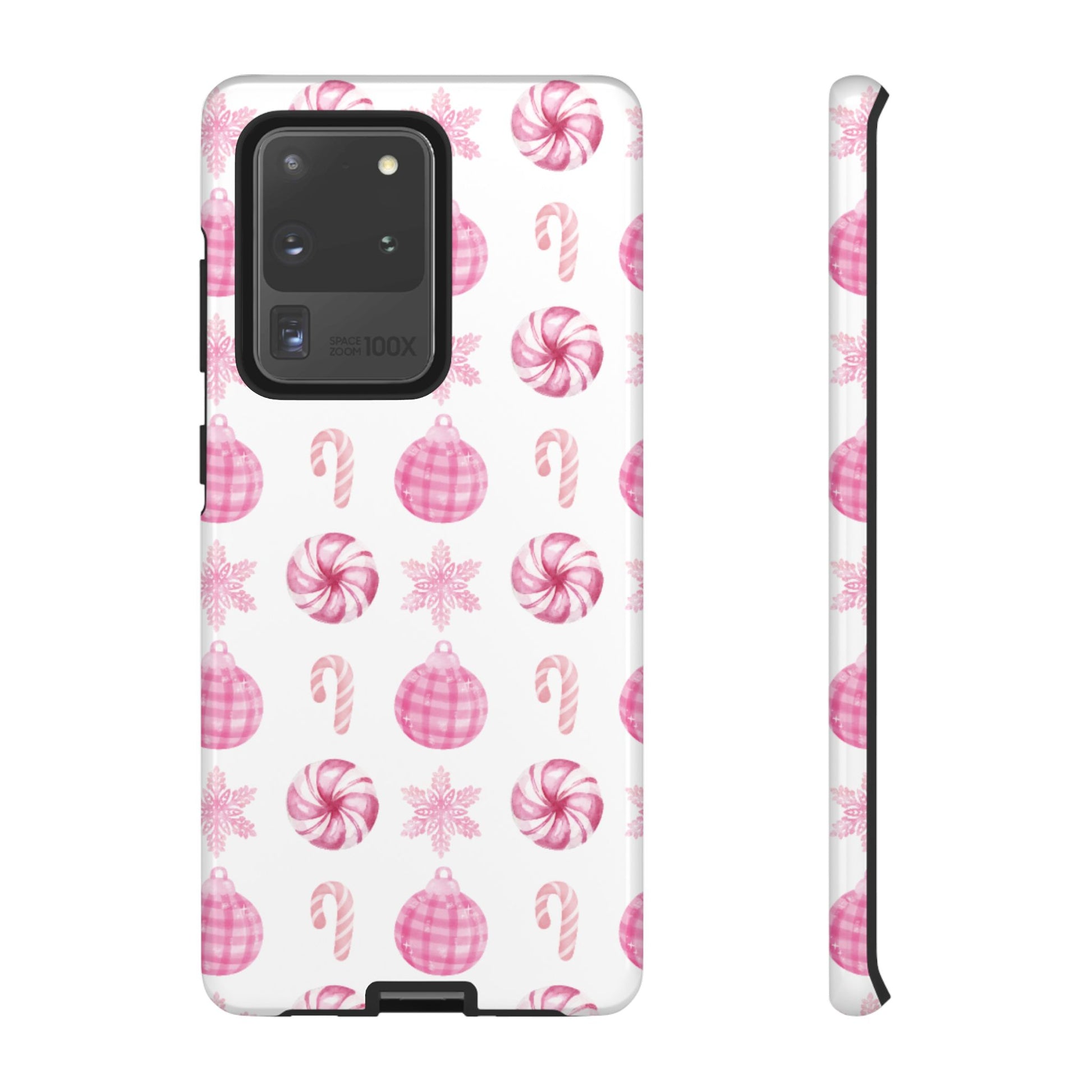 Pink Christmas Samsung Galaxy Phone Case - Aura Shell