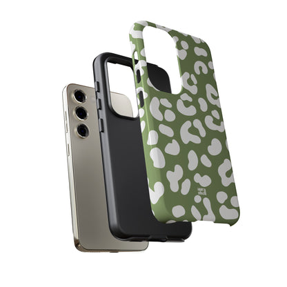 Cheetah Girl in Matcha Samsung Galaxy Case