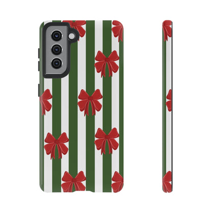 Bow-tiful Christmas Samsung Galaxy Case - Aura Shell