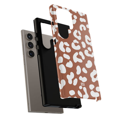 Cheetah Girl in Terracotta Samsung Galaxy Case