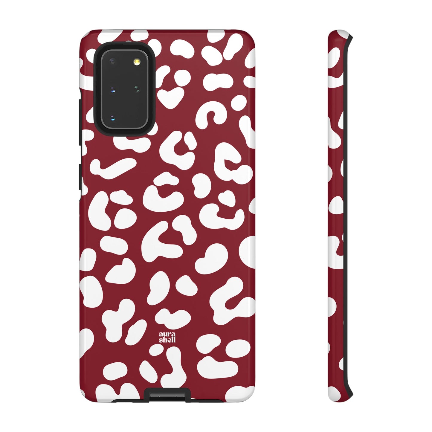 Cheetah Girl in Red Wine Samsung Galaxy Case