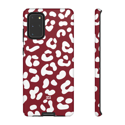 Cheetah Girl in Red Wine Samsung Galaxy Case