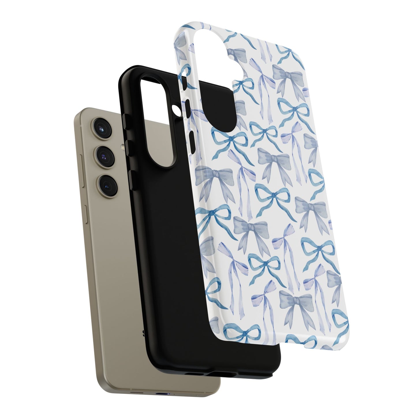 Blue Bows Samsung Galaxy Case