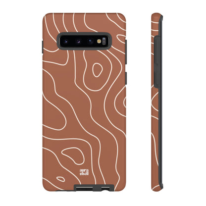 Minimalist in Terracotta Samsung Galaxy Case